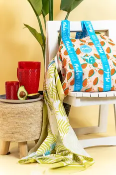 Super Towel Green Leafs