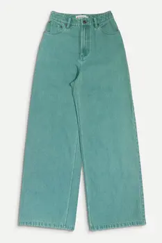 Green Denim Jeans