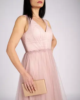 Charmaine Maxi Glitter Evening Dress
