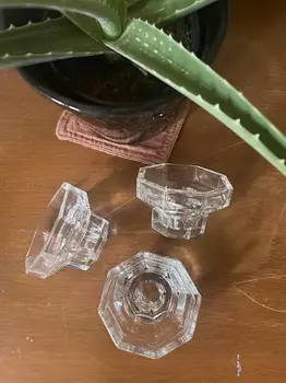Glass votive holder - tapered