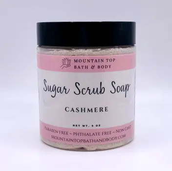 Cashmere Sugar Scrub Soap
