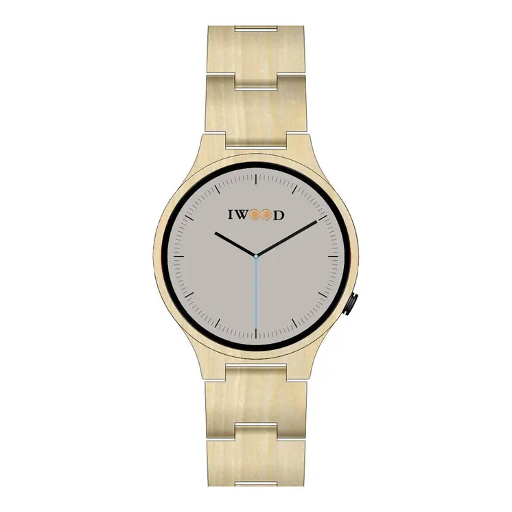Iwood Montre Hommes Bois Véritable IW18441001