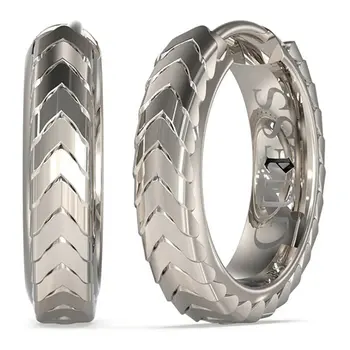 Guess Herrenohrstecker JUME05021JWSTBKTU