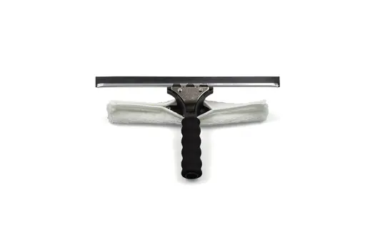 Multipurpose Window Squeegee & Microfiber Scrubber 30 cm