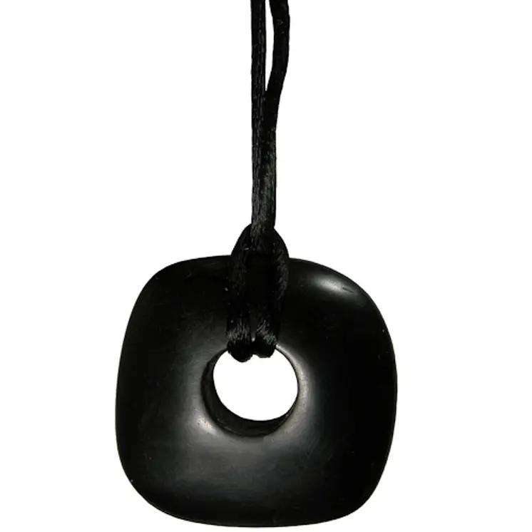 Coal Unity Loop Pendant from Colombia
