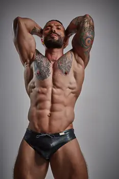 black Swiwmear Brief Midnigh EMER4LD - XL