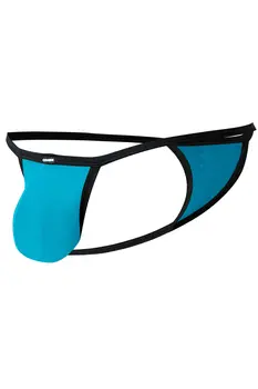 turquoise Mini Tanga Kini Mesh C4MSPX17 GLOW - XL