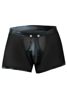 Black Sheer Boxer C4MRAV101 - XL