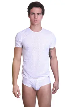 white T-Shirt the Shadow S by Look Me