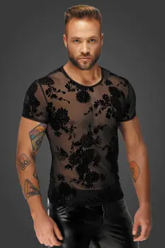 Flock embroidery t-shirt H073 - 3XL