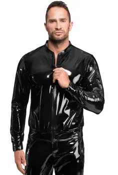 Herren Lack Jacke H092 - 3XL