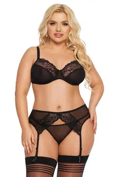 black 3pcs Set 1903 - 3XL