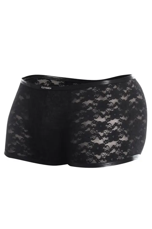 schwarzer Trunk Boxer Shorts L4CE05 - XL