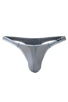 grauer Mesh Brazilian Thong C4MSPX06 - XL