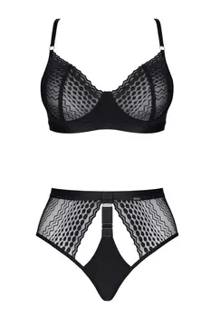schwarzes Set LXSarita001 - XXL