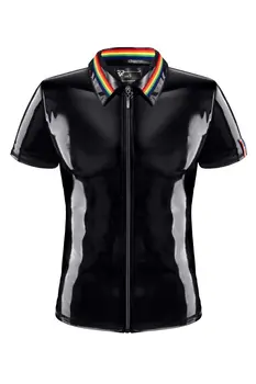 PVC Herren Polo Shirt RMRemigioRBW schwarz - 2XL