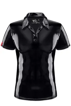 PVC Polo Shirt RMRodolfoPVC schwarz - 2XL