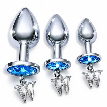 Opis - The 3-piece Luxury Gem Butt Plug & Anal Training Kit