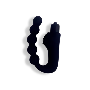 Eros - Black Anal Bead Vibrator