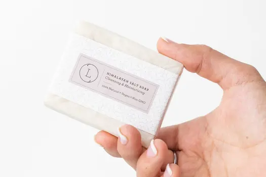 Himalayan salt soap