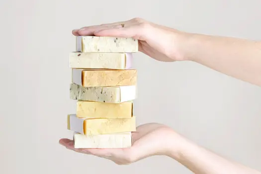 Set of 6 Natural Soap Bars, Soap Gift Set